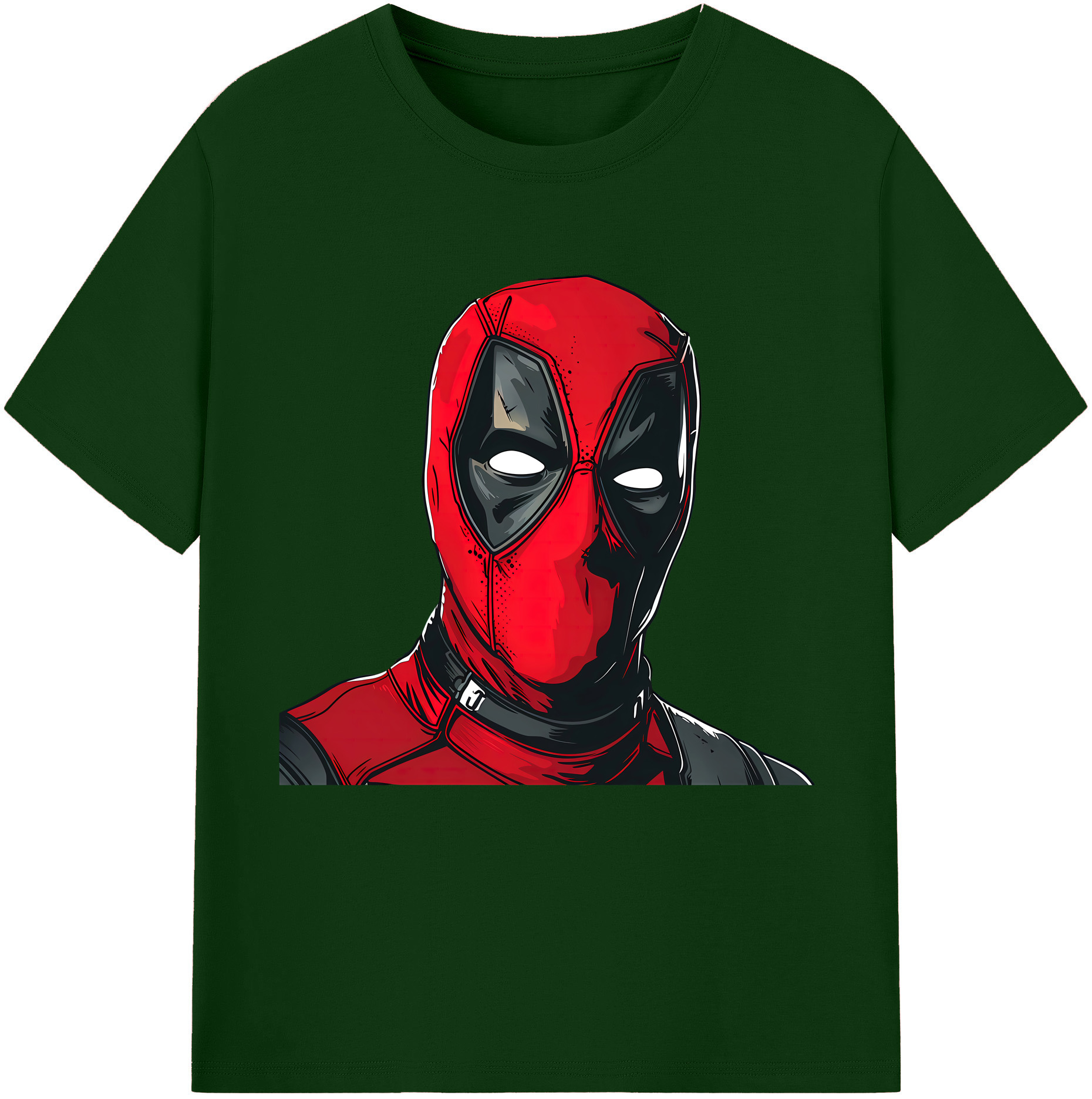 （画像用） Deadpool デッドプール 綿100％半袖Tシャツ（フロントプリント）